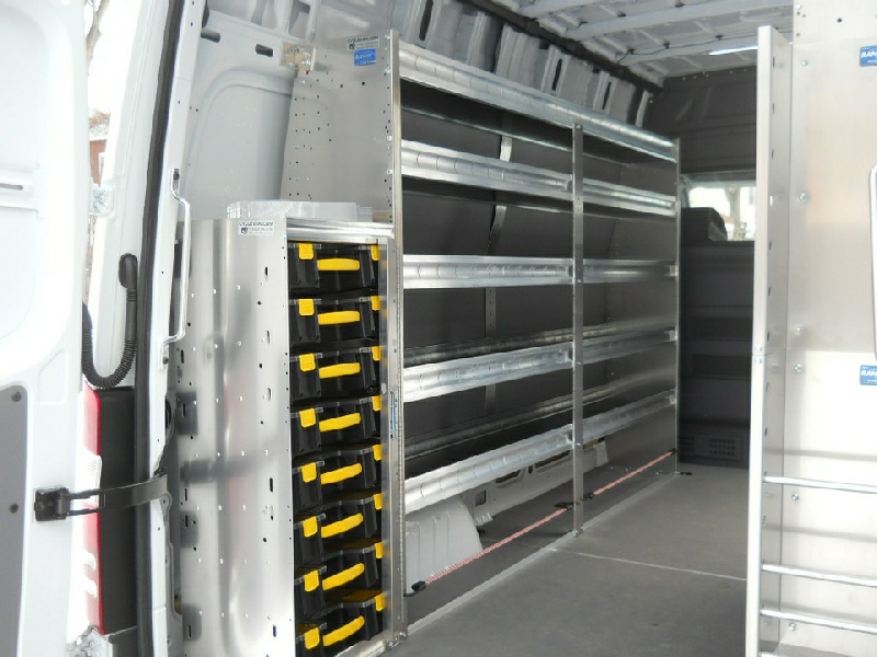 Sprinter shelving